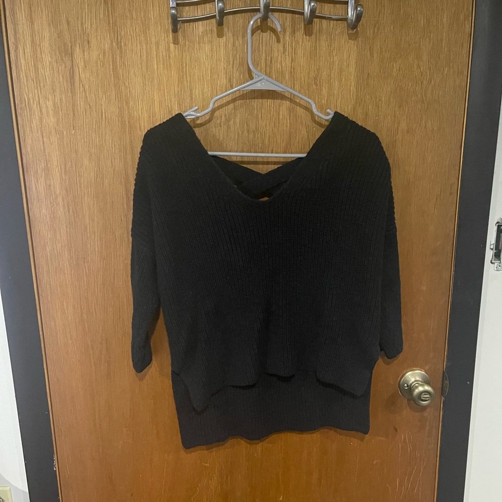 Black sweater